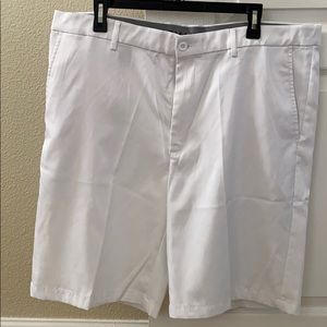 Greg Norman Collection White Hybrid Shorts